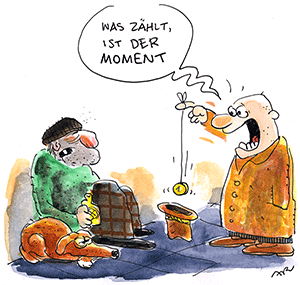 Cartoon von Ari Plikat